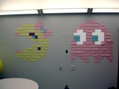 post it pacman